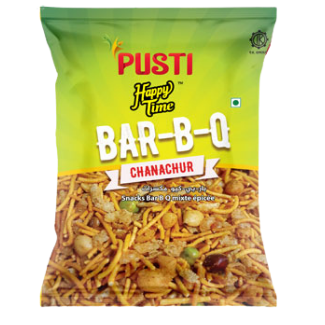 Pusti Happy Time Bar-B-Q Chanachur-110gm