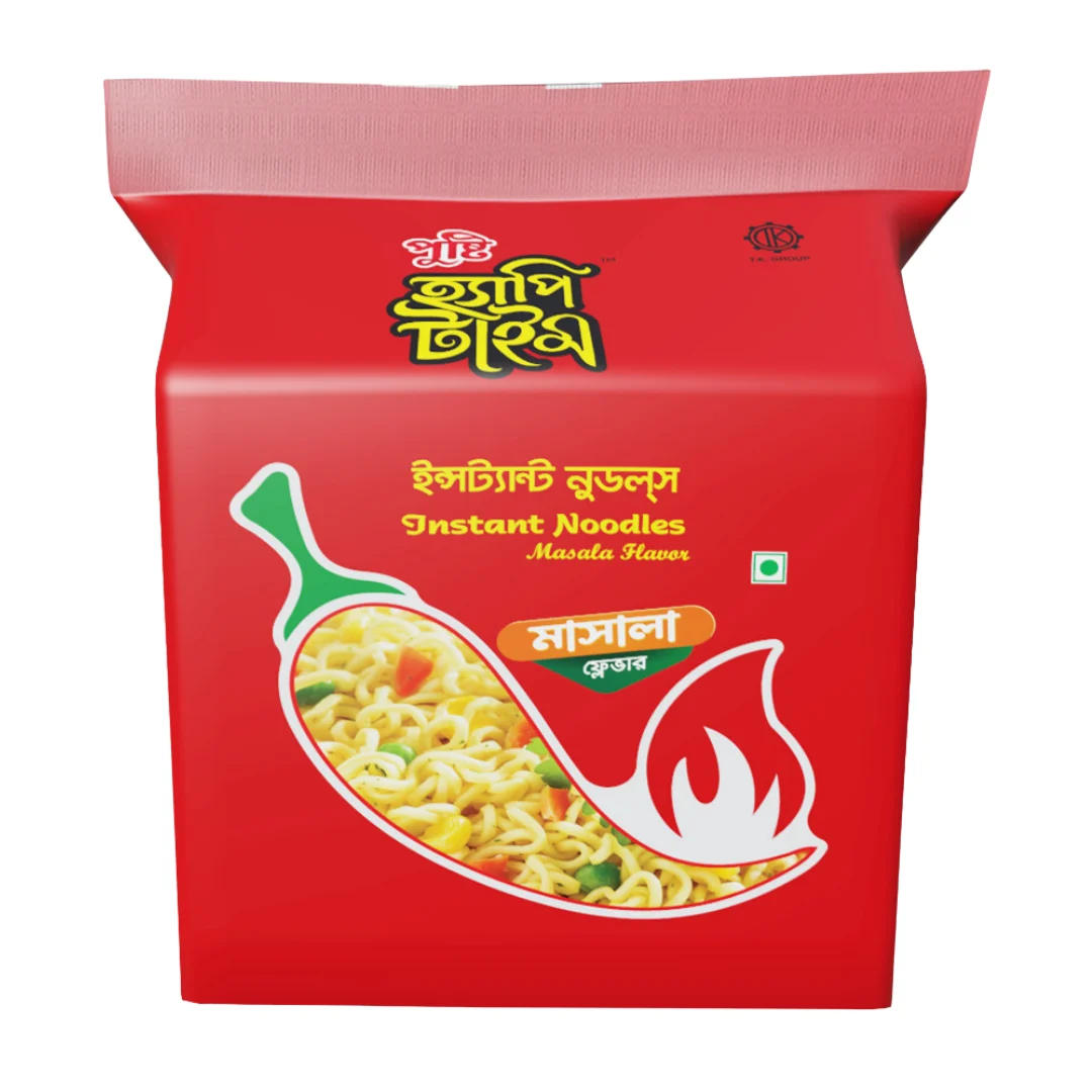 Pusti Instant Noodles Masala Flavour 4 Pcs Pack