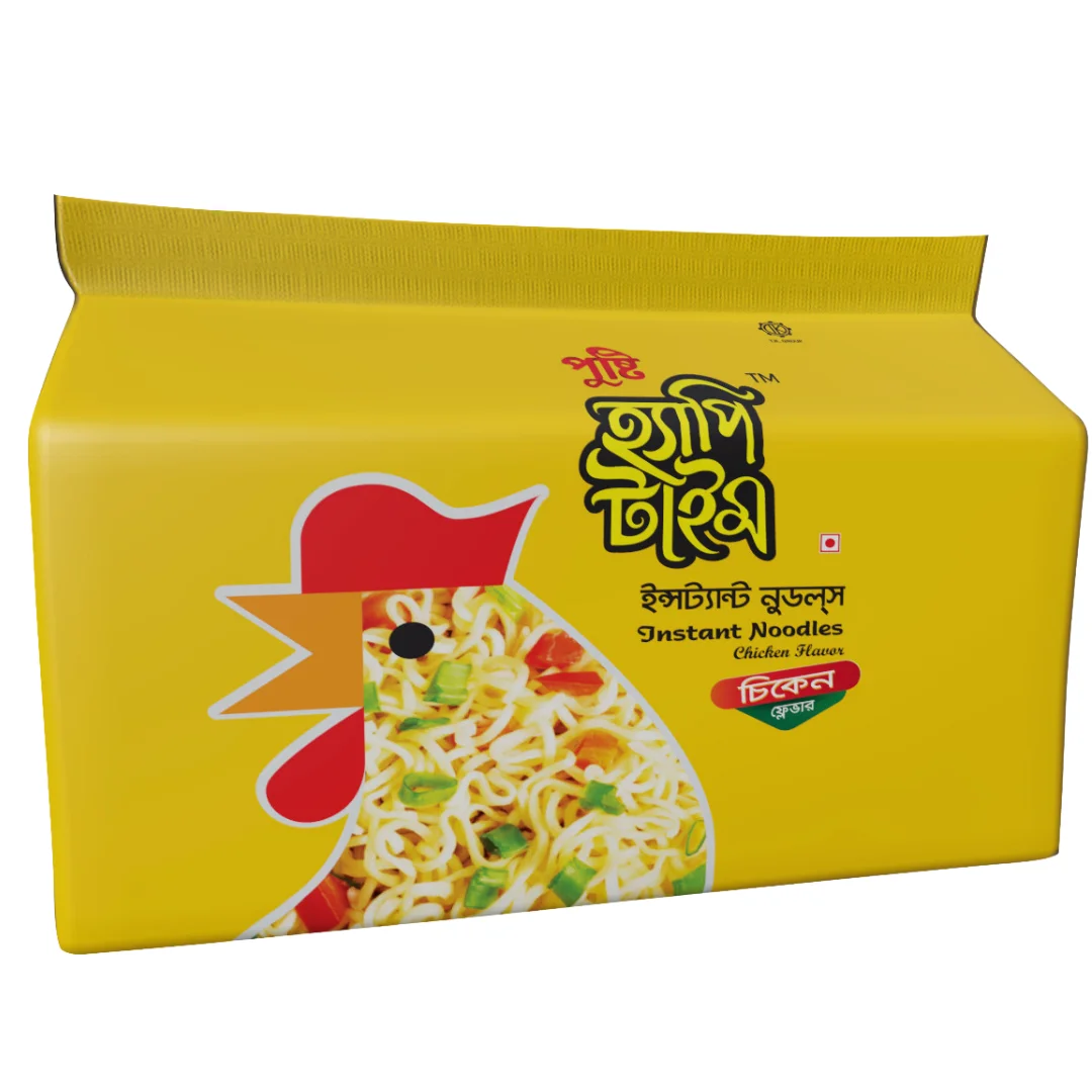 Pusti Happy Time Instant Noodles (Chicken) 8 pcs Pack