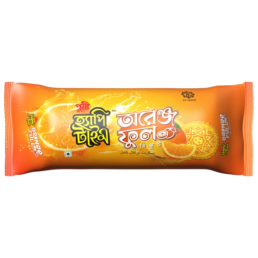 Pusti Happy Time Orange Biscuit – 180g