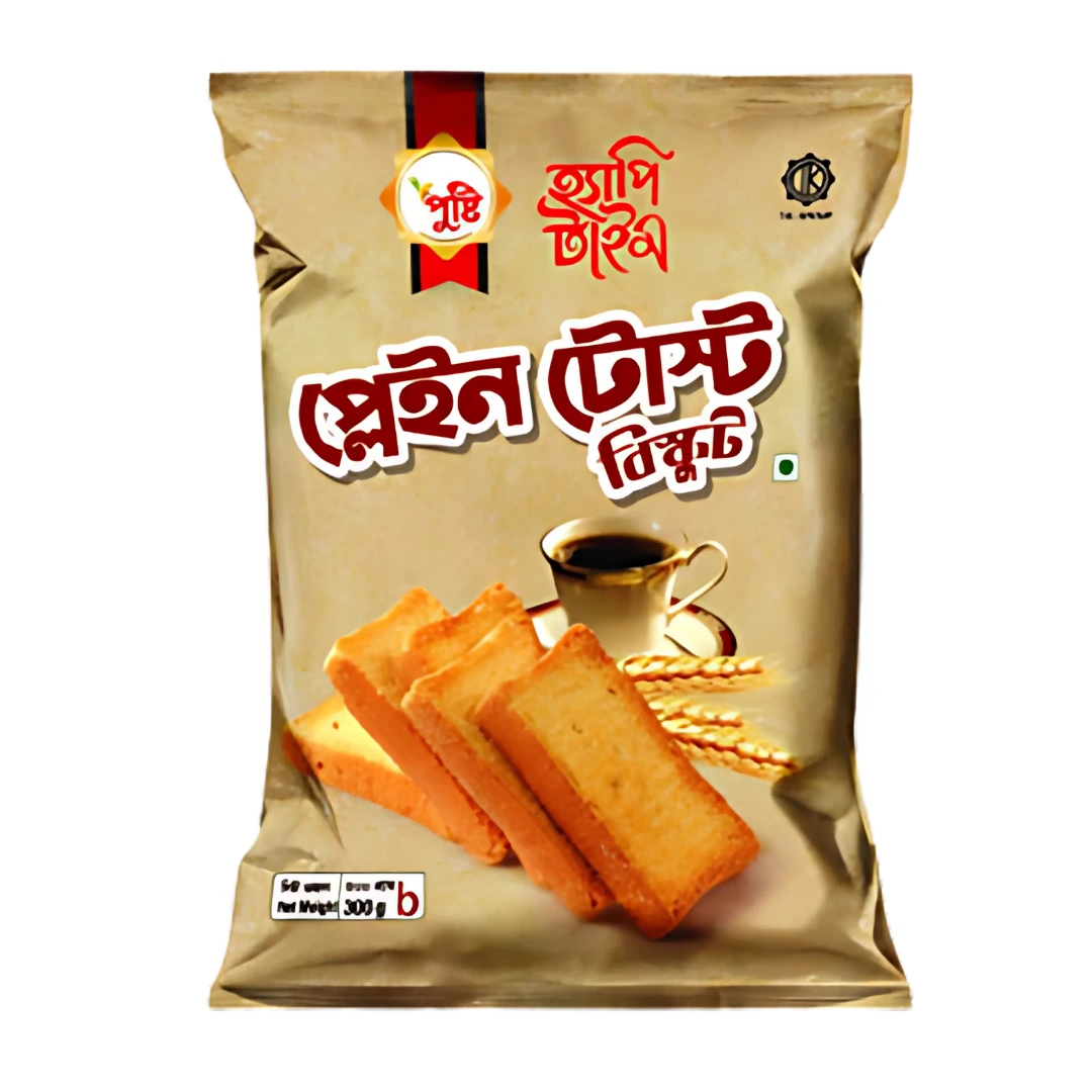 Pusti Happy Time Plain Toast-170gm